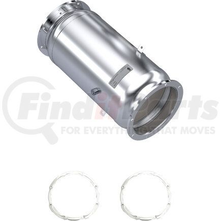 Skyline Emissions JG1002-K COMBINATION DOC/DPF KIT CONSISTING OF 1 COMBINATION DOC/DPF AND 2 GASKETS