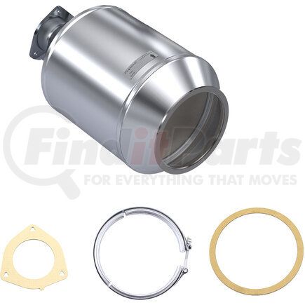 SKYLINE EMISSIONS MN1025-C DPF KIT CONSISTING OF 1 DPF, 2 GASKETS, AND 1 CLAMP