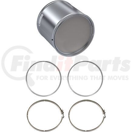 Skyline Emissions MN1002-C DPF KIT CONSISTING OF 1 DPF, 2 GASKETS, AND 2 CLAMPS