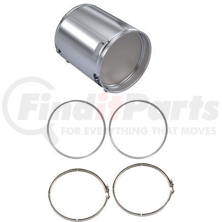 Skyline Emissions MN1104-C DPF KIT CONSISTING OF 1 DPF, 2 GASKETS, AND 2 CLAMPS