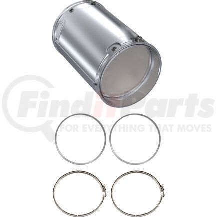 Skyline Emissions XN1104-C Diesel Particulate Filter (DPF) - Stainless Steel, for Cummins ISX 11.9/15, Paccar MX-13, EPA10