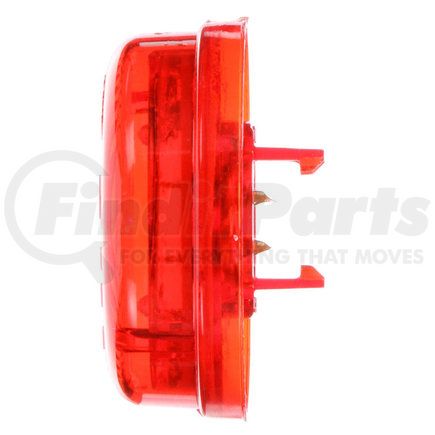 Paccar 30270R Marker Light - 30 Series, Red, Round, Low Profile, LED, 2 Diodes, Grommet Mount, Fit N' Forget