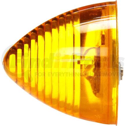 Paccar 10203Y Marker Light - 10 Series, Yellow, Beehive, Incandescent, 12V, Polycarbonate