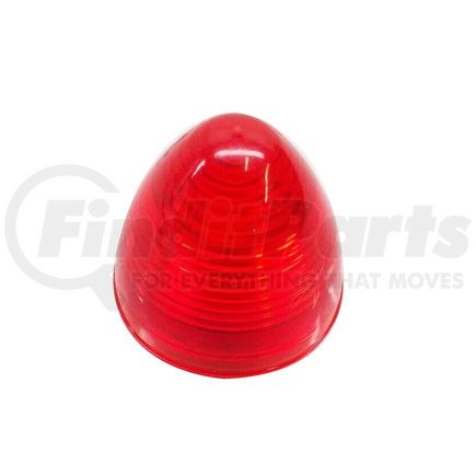 Paccar 30276R Marker Light - 30 Series, Red, Beehive, LED, 2 Diodes, Grommet Mount, Fit n' Forget, 12V