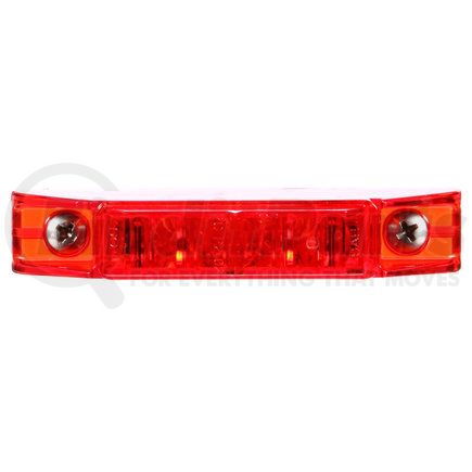 Paccar 35375R Marker Light - 35 Series, Red, Rectangular, LED, 5 Diodes, 2-Screw Mount, Fit N' Forget