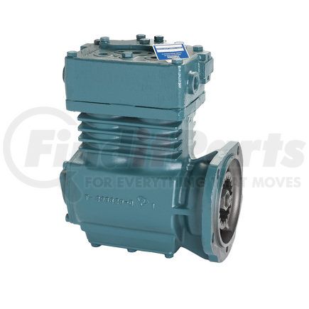 Haldex 107622X Air Brake Compressor - Remanufactured, Engine Driven, Air/Water Cooling, 60 Series, Thru-Drive