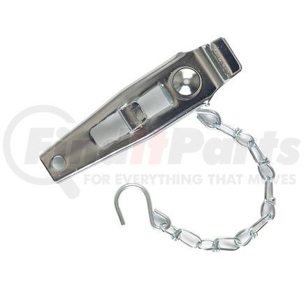 Haldex 11401 Midland Gladhand Coupler - Zinc and Yellow Dichromate, With Chain, With Vent Hole