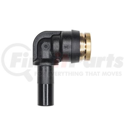 Haldex APCPE4X6 Midland Push-to-Connect (PTC) Fitting - Composite, Standpipe Elbow Type, 1/4 in. Tubing ID