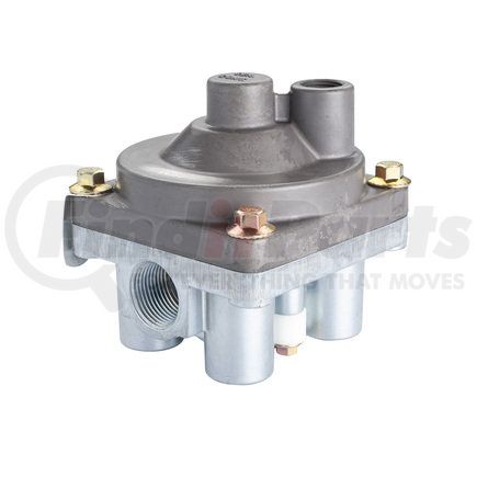 Haldex 110415X Air Brake Relay Valve - 4 Port Delivery @ 3/8", Crack Pressure 4.0 PSI, Nipple Mount