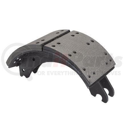 Haldex GN4707QR Drum Brake Shoe - Remanufactured, Rear, Relined, 1 Brake Shoe, without Hardware, FMSI 4707, for use with Meritor "Q" Plus