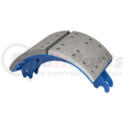 Haldex GR4711QN Drum Brake Shoe and Lining Assembly - Rear, New, 1 Brake Shoe, without Hardware, for use with Meritor "Q" Plus Applications