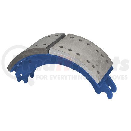 Haldex GR4715QN Drum Brake Shoe and Lining Assembly - Front, New, 1 Brake Shoe, without Hardware, for use with Meritor "Q" Plus Applications