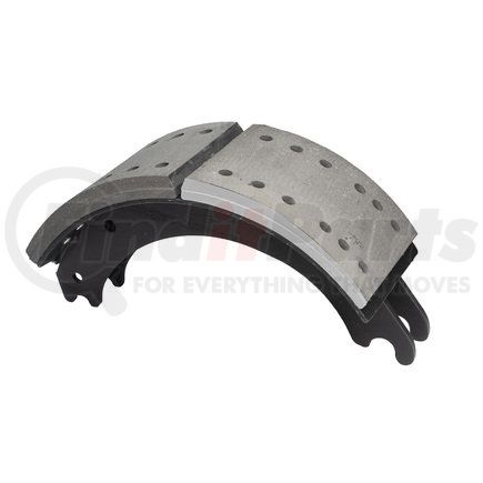 Haldex GR4715QR Drum Brake Shoe and Lining Assembly - Front, Relined, 1 Brake Shoe, without Hardware, for use with Meritor "Q" Plus Applications