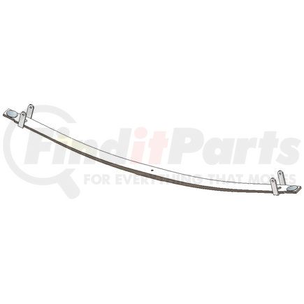 Power10 Parts 43-1167 XL-US Tapered Extra Leaf 55.75in L x 3in W x 0.59in Th x 875lb Capacity