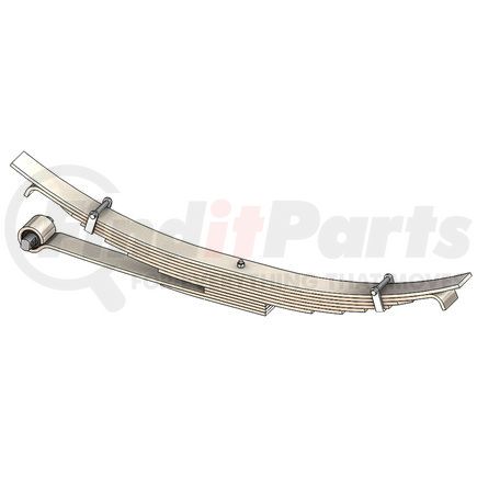 Power10 Parts 55-1207-ME Leaf Spring w/ Radius Rod