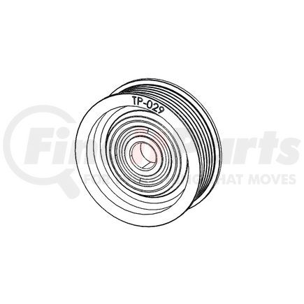 Paccar 89120DYC Accessory Drive Belt Idler Pulley
