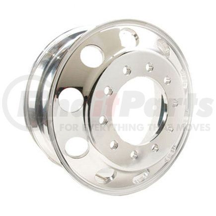 Paccar AW2458LBN Wheel - Aluminum, Extra Polish, 24.5 x 8.25