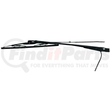 Paccar GS3383 Windshield Wiper Arm and Blade Kit - Left Hand, Assembly, Pantograph