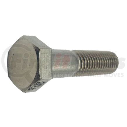 Paccar HWC04360 Hex Bolt - M12-1.75 x 50mm, ISO, Polished, Stainless Steel