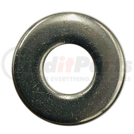 Paccar HWC07800 Washer - Flat, Round, 1/4" x 5/8" x 0.065", Polished, Stainless Steel