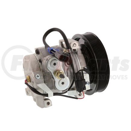 Paccar LE1062 A/C Compressor - Denso Style, with Pulley