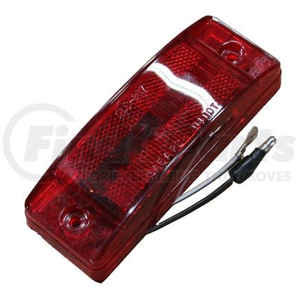 Paccar LL046802 Marker Light - Super 21, Red, LED, 10 Diodes, 2" x 5-7/8"