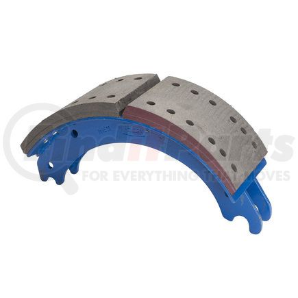 Haldex GD4715QN Drum Brake Shoe and Lining Assembly - Rear, New, 1 Brake Shoe, without Hardware, for use with Meritor "Q" Plus Applications