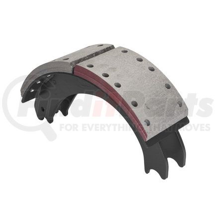 Haldex GD4719ES2R Drum Brake Shoe and Lining Assembly - Rear, Relined, 1 Brake Shoe, without Hardware, for use with Eaton "ESII" Applications