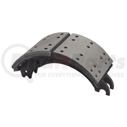 Haldex HV774515X3R Drum Brake Shoe and Lining Assembly - Rear, Relined, 1 Brake Shoe, without Hardware, for use with Fruehauf "XEM3" Applications
