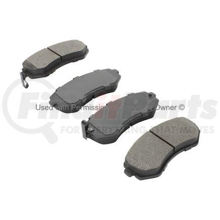 MPA Electrical 1000-0422C Quality-Built Disc Brake Pad Set - Ceramic