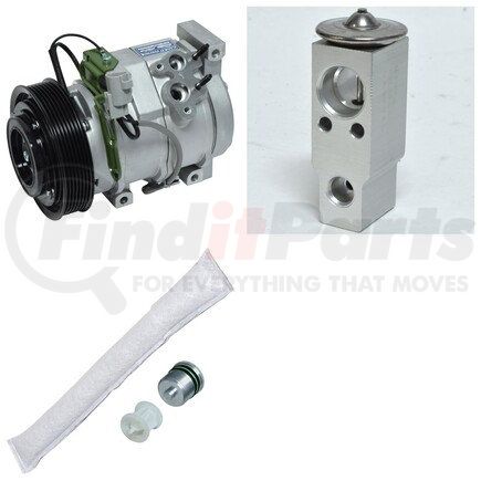 Universal Air Conditioner (UAC) CK1046 A/C Compressor Kit -- Short Compressor Replacement Kit
