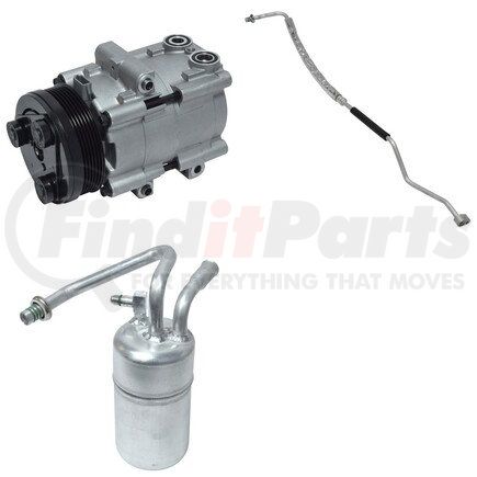 Universal Air Conditioner (UAC) CK1397 A/C Compressor Kit -- Short Compressor Replacement Kit