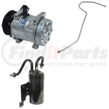 Universal Air Conditioner (UAC) CK1416 A/C Compressor Kit -- Short Compressor Replacement Kit