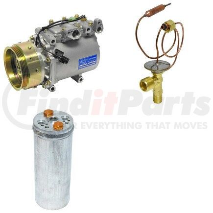 Universal Air Conditioner (UAC) CK1677 A/C Compressor Kit -- Short Compressor Replacement Kit