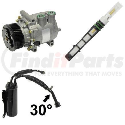 Universal Air Conditioner (UAC) CK1706 A/C Compressor Kit -- Short Compressor Replacement Kit