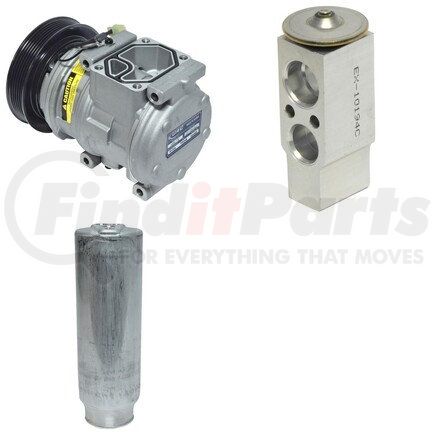 Universal Air Conditioner (UAC) CK1687 A/C Compressor Kit -- Short Compressor Replacement Kit