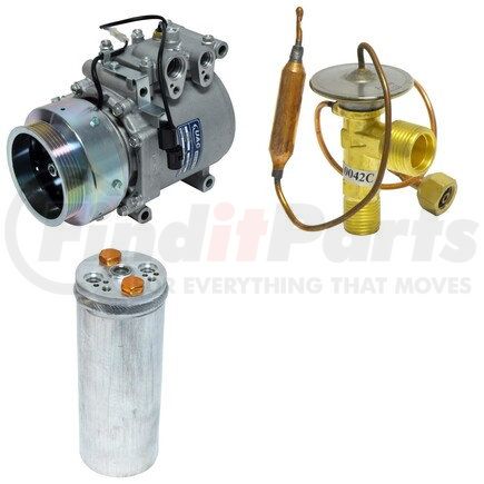 Universal Air Conditioner (UAC) CK1744 A/C Compressor Kit -- Short Compressor Replacement Kit