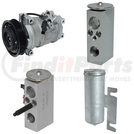 Universal Air Conditioner (UAC) CK1951 A/C Compressor Kit -- Short Compressor Replacement Kit