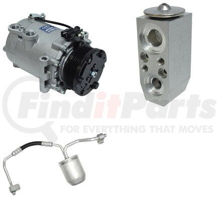 Universal Air Conditioner (UAC) CK1949 A/C Compressor Kit -- Short Compressor Replacement Kit