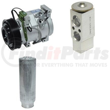 Universal Air Conditioner (UAC) CK1974 A/C Compressor Kit -- Short Compressor Replacement Kit