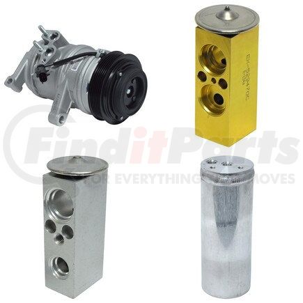 Universal Air Conditioner (UAC) CK1986 A/C Compressor Kit -- Short Compressor Replacement Kit
