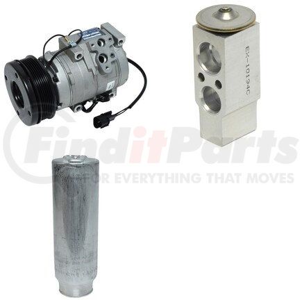 Universal Air Conditioner (UAC) CK1979 A/C Compressor Kit -- Short Compressor Replacement Kit
