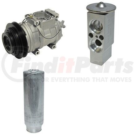 Universal Air Conditioner (UAC) CK3848 A/C Compressor Kit -- Short Compressor Replacement Kit