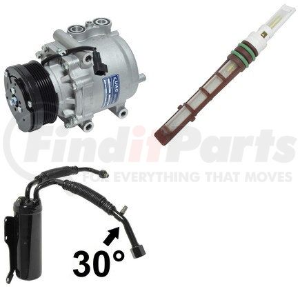 Universal Air Conditioner (UAC) CK3936 A/C Compressor Kit -- Short Compressor Replacement Kit