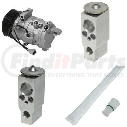 Universal Air Conditioner (UAC) CK4076 A/C Compressor Kit -- Short Compressor Replacement Kit