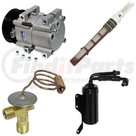UNIVERSAL AIR CONDITIONER (UAC) CK4125 A/C Compressor Kit -- Short Compressor Replacement Kit