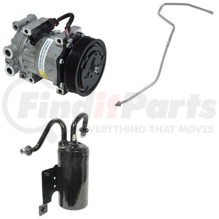Universal Air Conditioner (UAC) CK4378 A/C Compressor Kit -- Short Compressor Replacement Kit