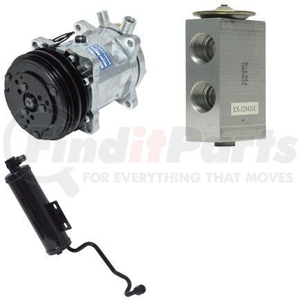 Universal Air Conditioner (UAC) CK4651 A/C Compressor Kit -- Short Compressor Replacement Kit