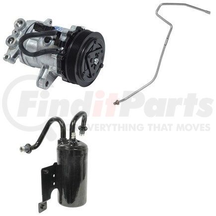 Universal Air Conditioner (UAC) CK4730 A/C Compressor Kit -- Short Compressor Replacement Kit