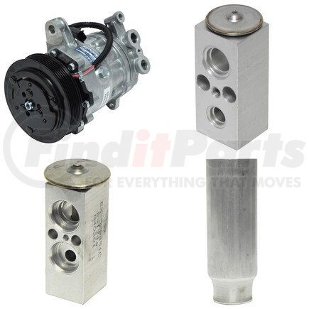 UNIVERSAL AIR CONDITIONER (UAC) CK4824 A/C Compressor Kit -- Short Compressor Replacement Kit